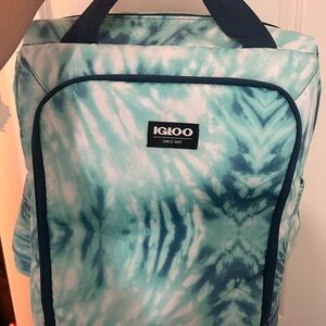 Igloo Blue Teal Tie-Dye Cooler Bag